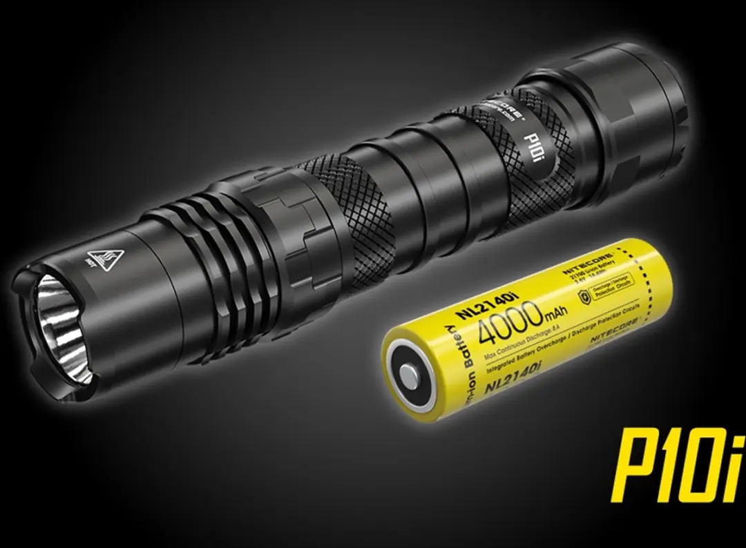 Nitecore P10i Tactische Zaklamp - 1800 lumen - Zwart - afbeelding 2 van 6