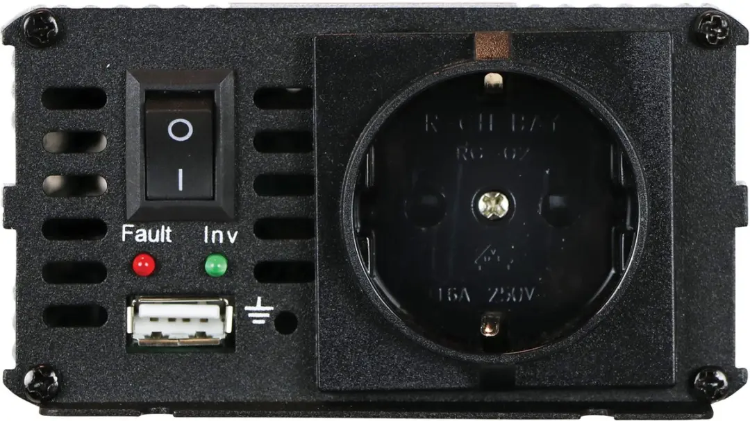 Carpoint Omvormer 12V naar 230V 300W - Grijs - afbeelding 5 van 6
