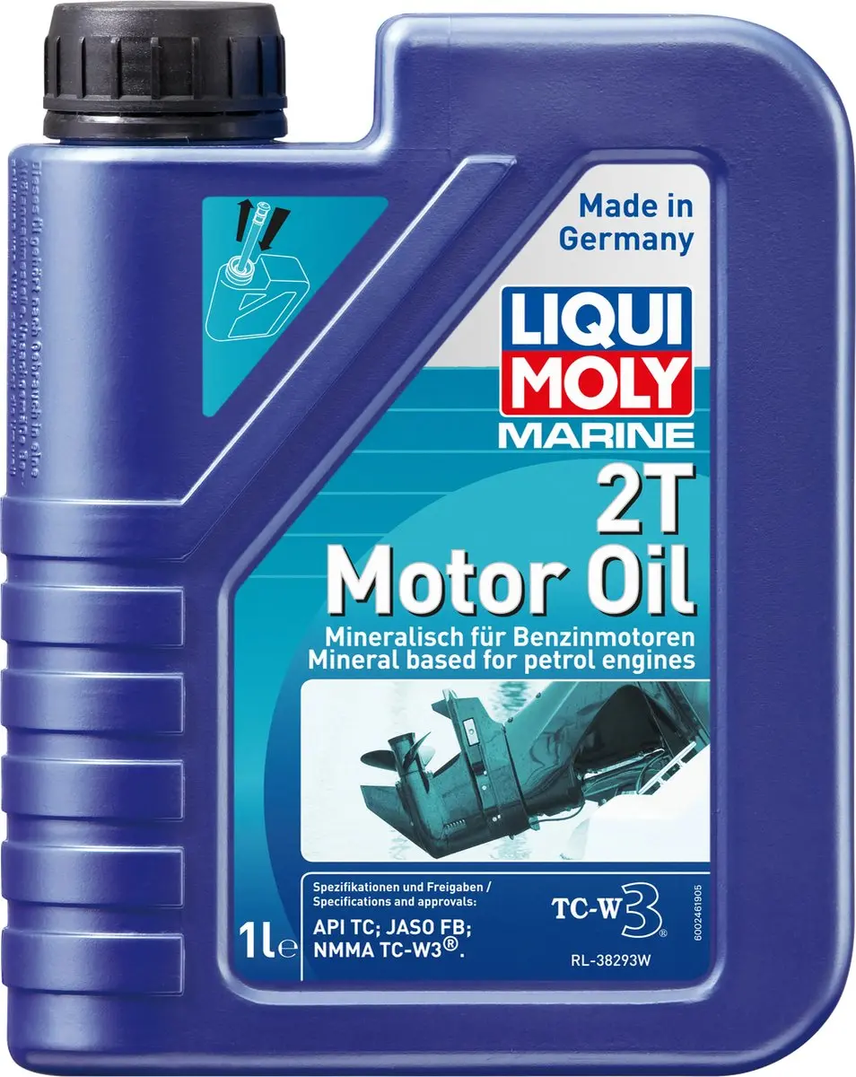 Liqui Moly Marine 2T Motor Oil 1 liter