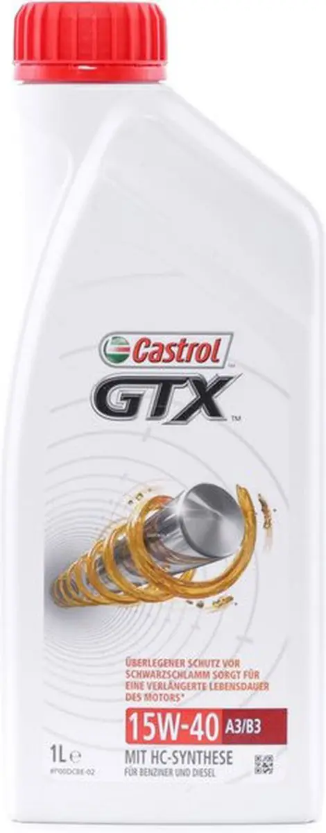 Castrol GTX 15W-40 Motorolie - 1L - afbeelding 4 van 4