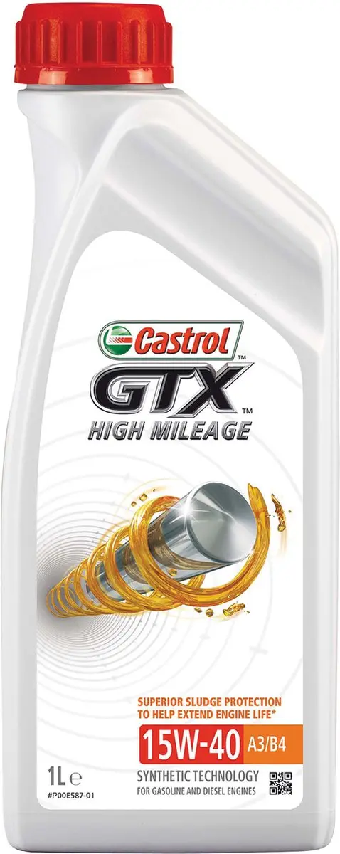 Castrol GTX 15W-40 Motorolie