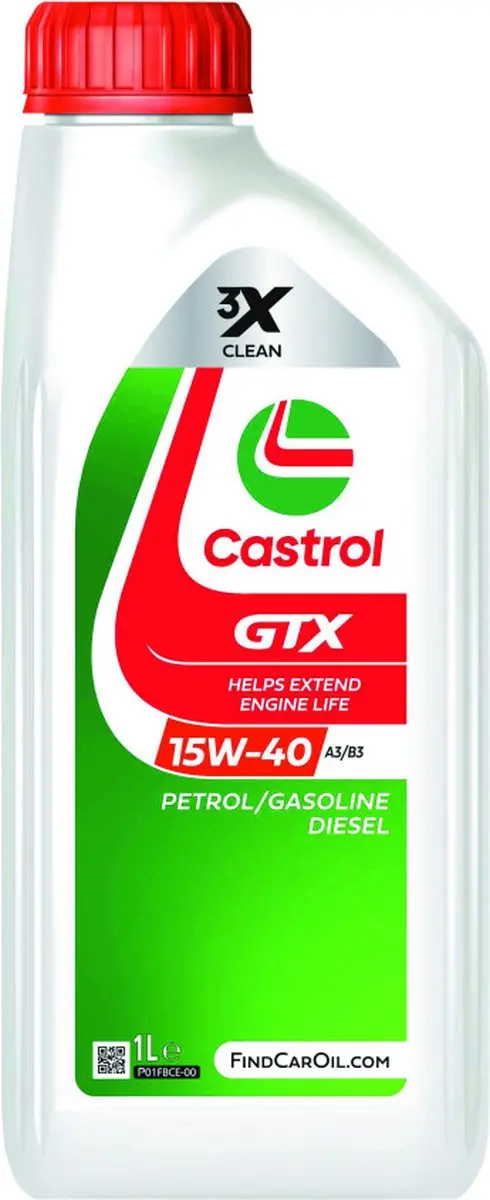 Castrol GTX 15W-40 Motorolie - 1L - afbeelding 3 van 4