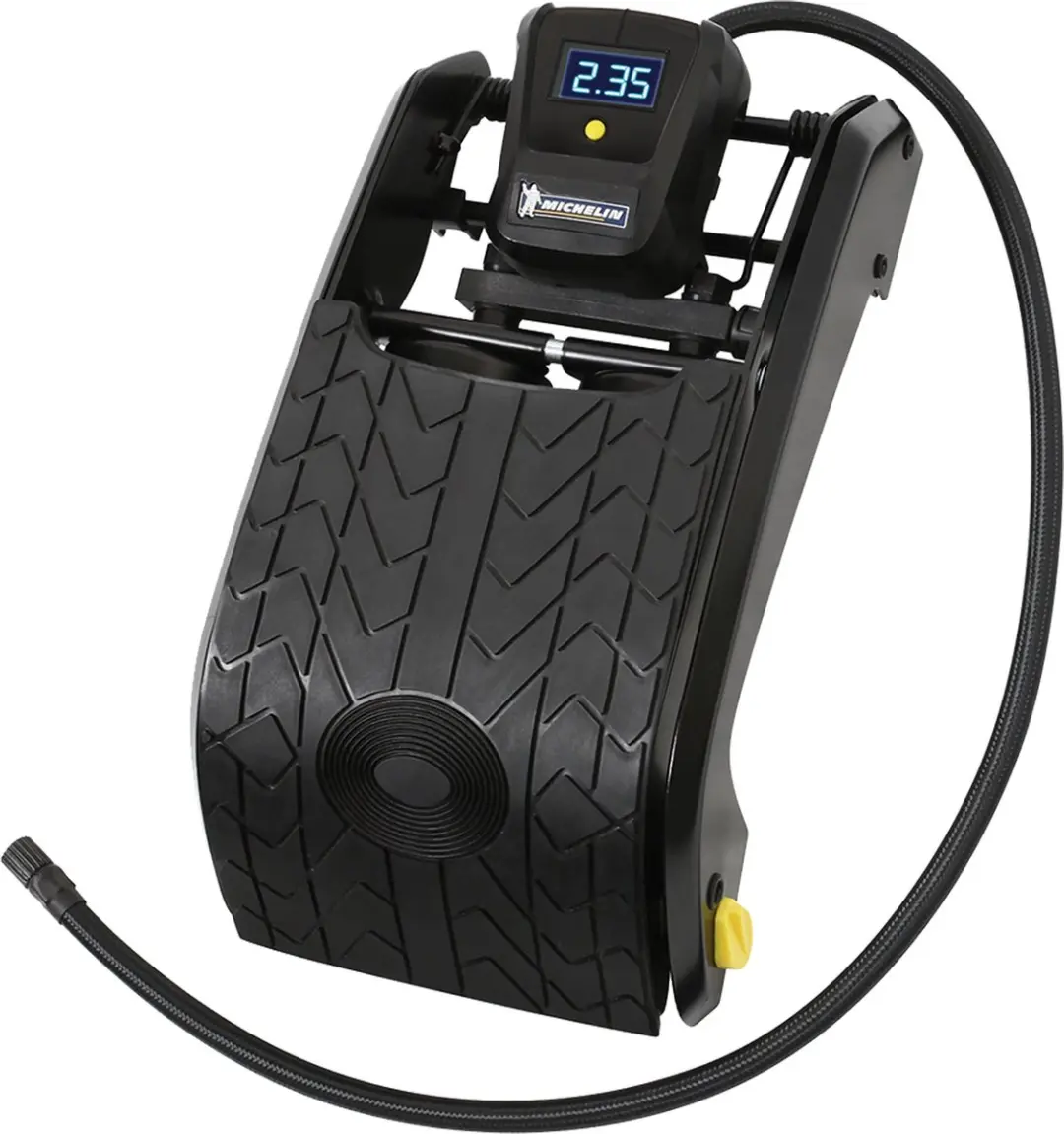 Michelin Dubbele Voetpomp met Digitale Drukmeter