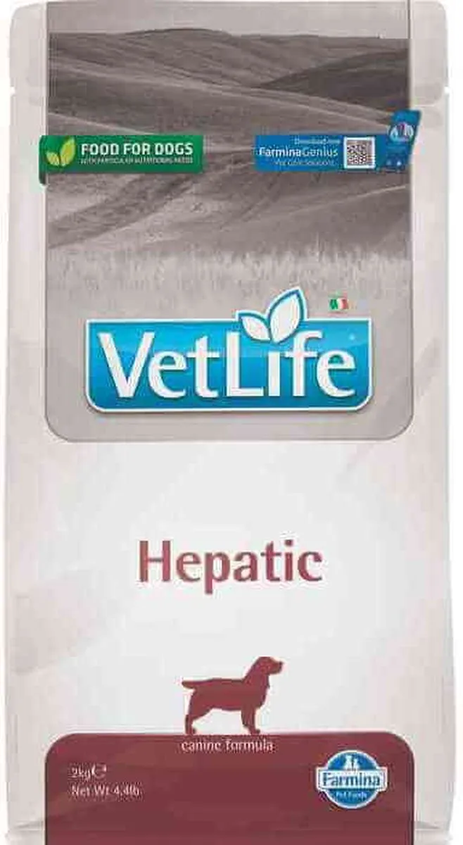 Farmina VetLife Hepatic Hondenvoer 2kg