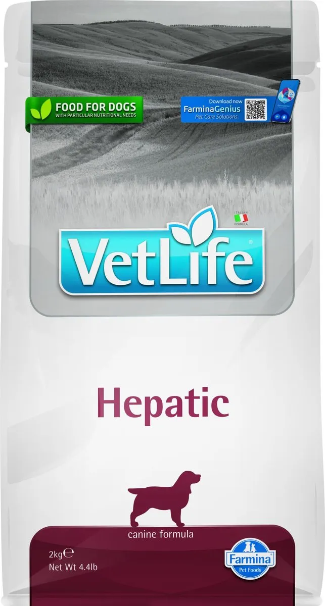Farmina VetLife Hepatic Hondenvoer 2kg