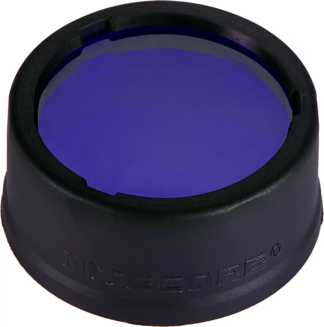 Nitecore NFB26 Filter Blauw