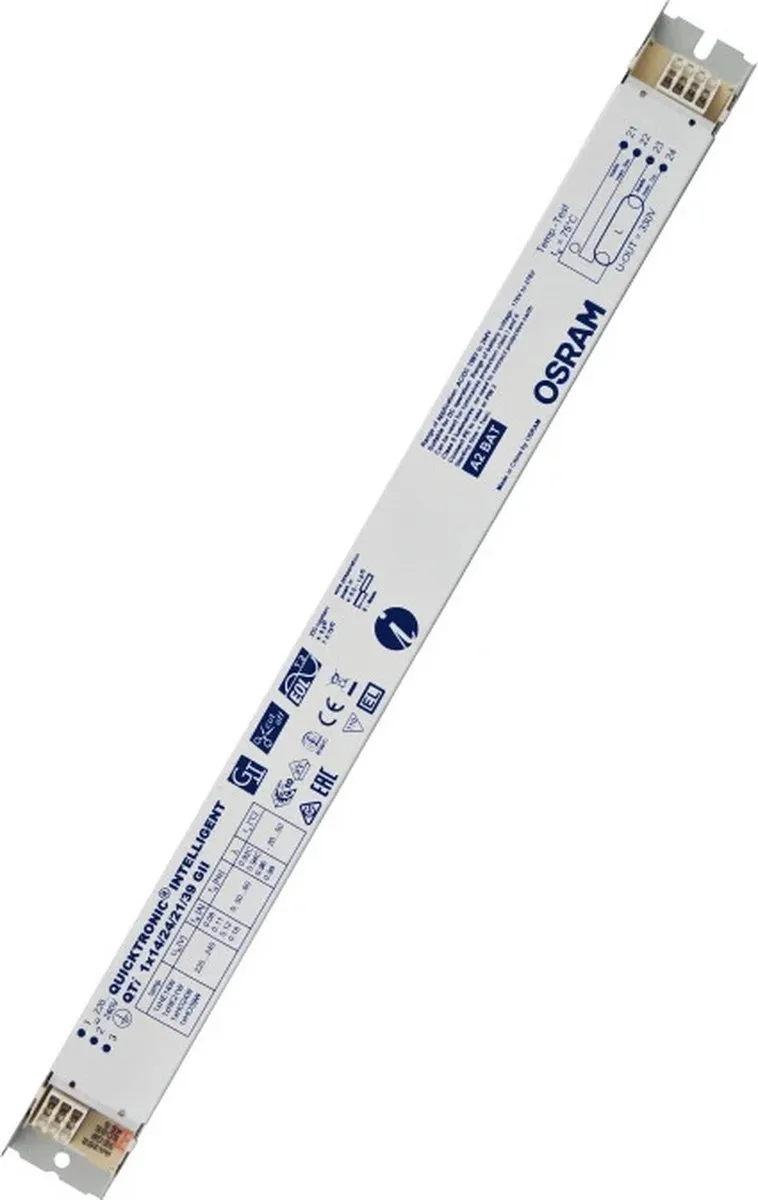 Osram QTi 1x14/24/21/39 T5 Voorschakelapparaat 36W - afbeelding 2 van 2