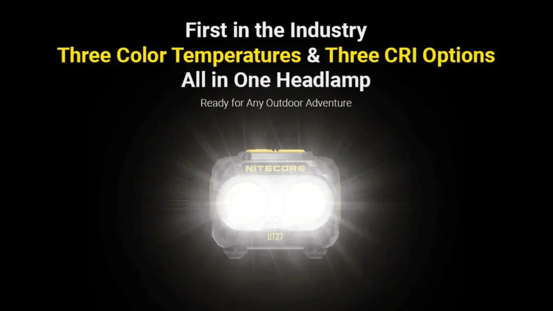 Nitecore UT27 Pro Hoofdlamp - 800 Lumen - Zwart - afbeelding 2 van 6