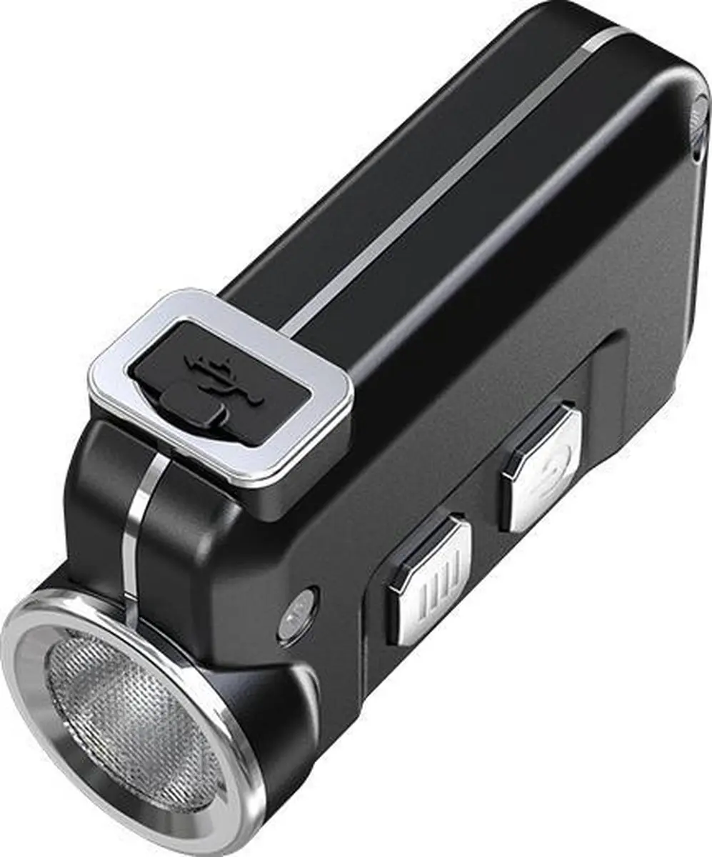 Nitecore Tini Sleutelhangerlamp oplaadbaar zwart
