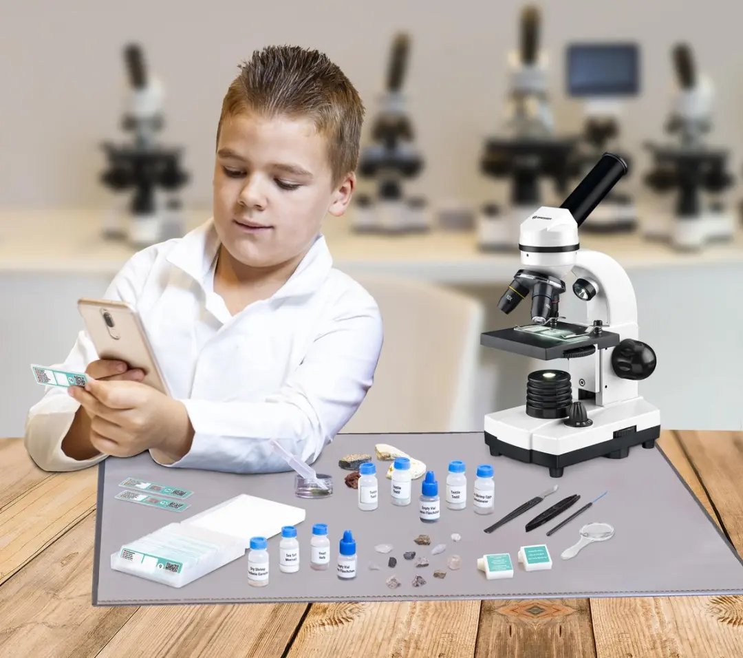 Bresser Junior Experimenteerset voor Microscopen - Starterskit - afbeelding 2 van 6