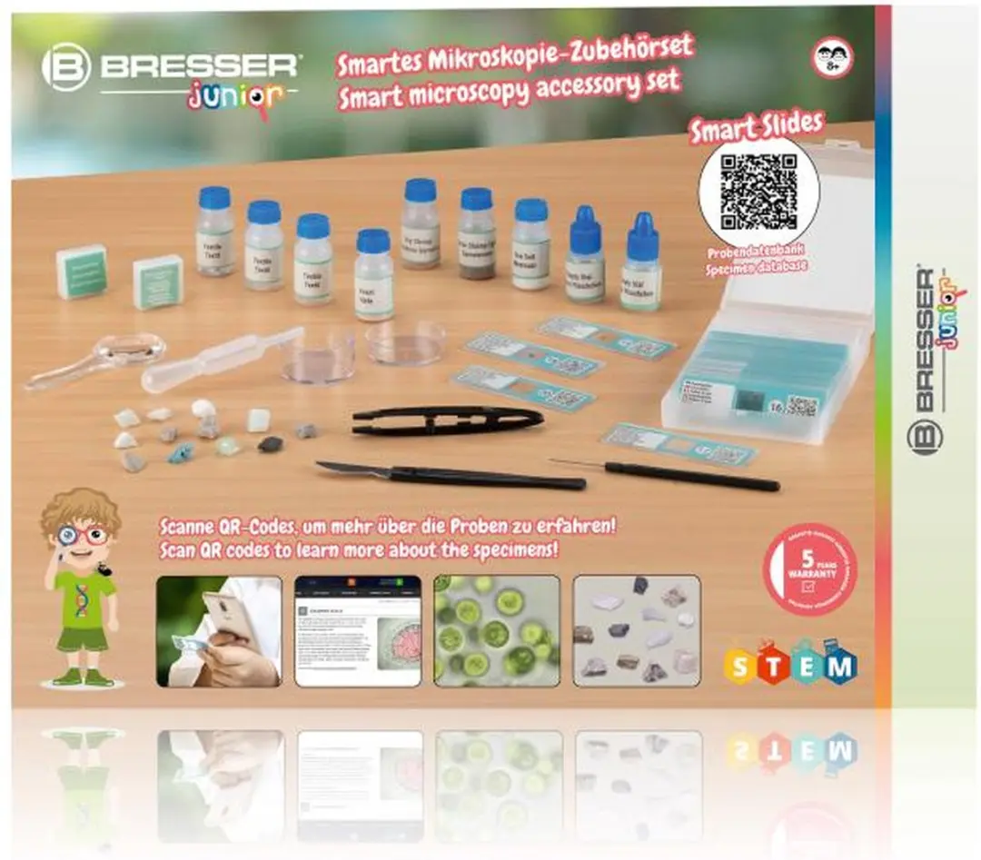 Bresser Junior Experimenteerset voor Microscopen - Starterskit - afbeelding 5 van 6