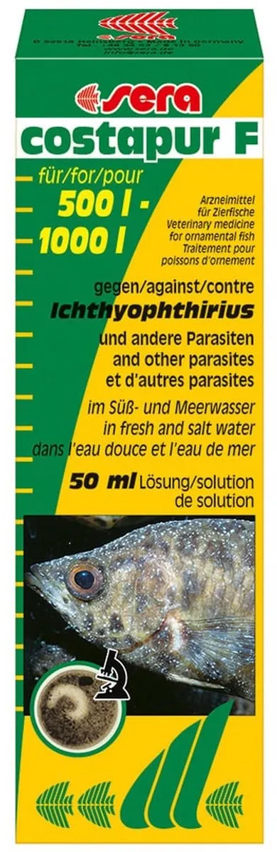 Sera Costapur F Aquariumontsmettingsmiddel 50ml