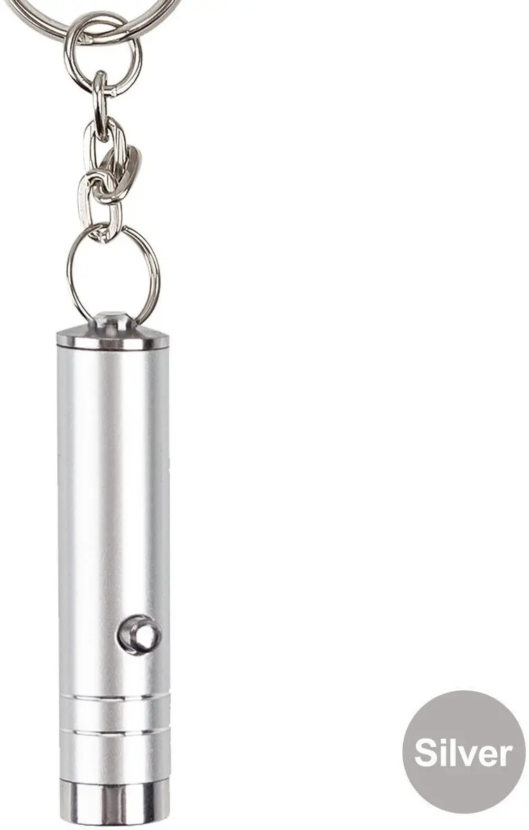 Mini UV LED zaklamp zwart licht sleutelhanger inspectielamp