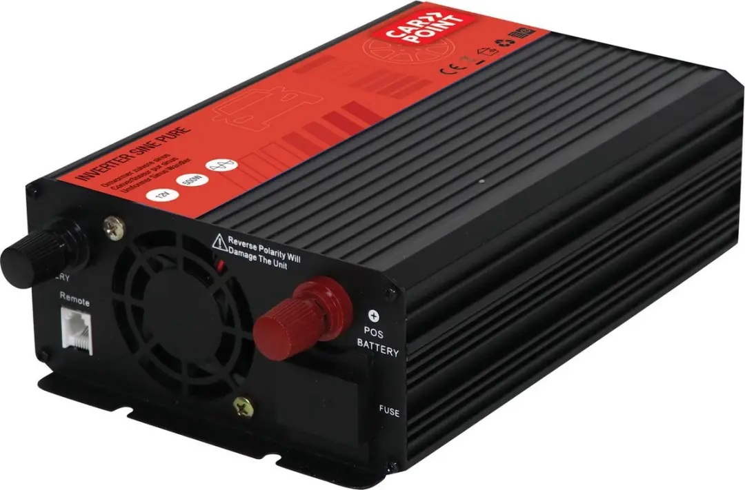 Zuivere Sinus Omvormer 12V naar 230V 500W - afbeelding 2 van 6