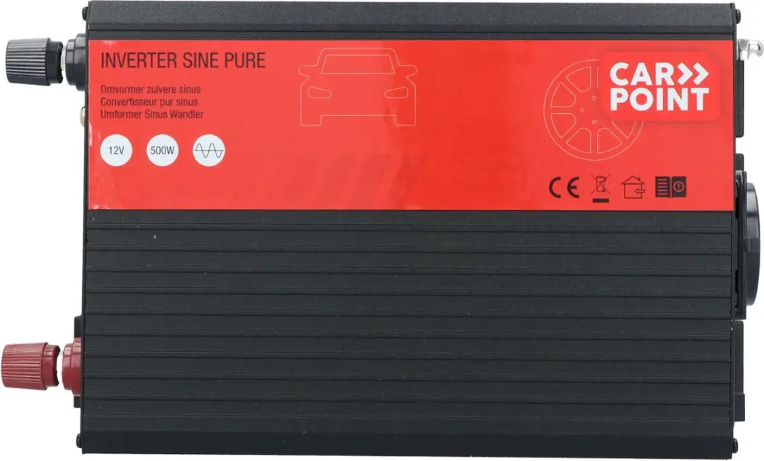 Zuivere Sinus Omvormer 12V naar 230V 500W - afbeelding 3 van 6
