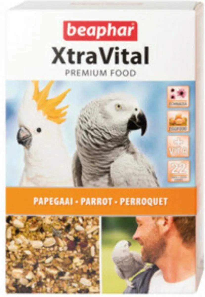Beaphar XtraVital Papegaaivoer 20kg (5x4kg) - afbeelding 6 van 6