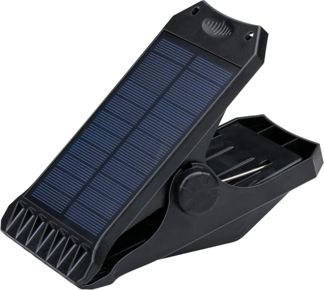 Grundig Solar Tuinverlichting Clip - Koel wit 10W - Zwart