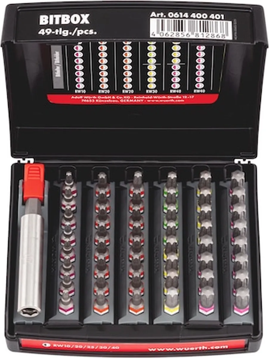 Würth Bitbox 4 49-delig