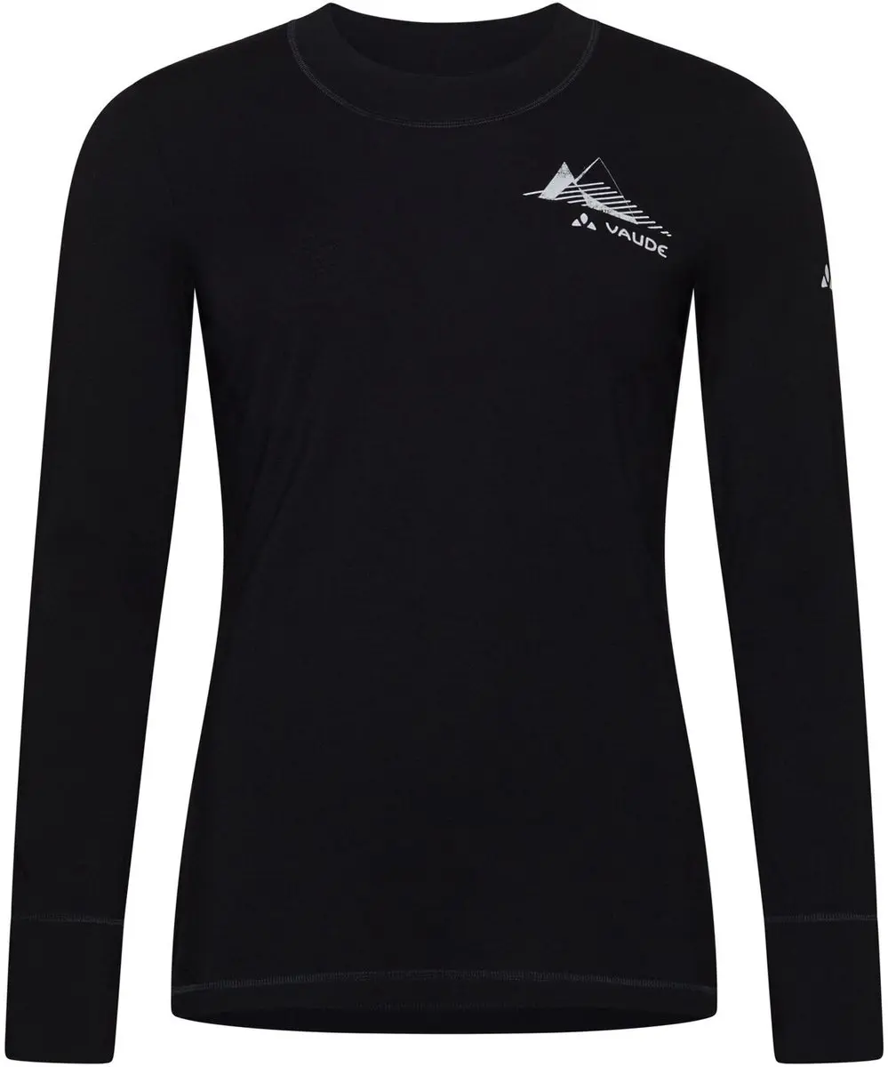 VAUDE Women's Monviso Wool LS T-Shirt II, Dames, Outdoorshirt