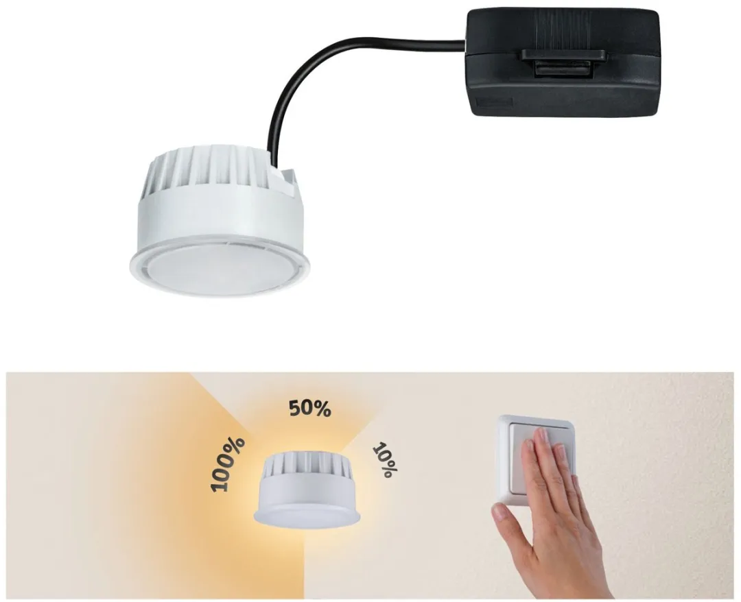 Paulmann Nova Coin LED Inbouwspot 6W 470lm 2700K