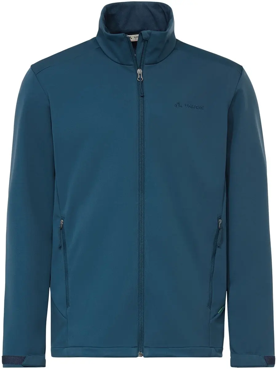 VAUDE Everhike softshelljas, softshelljas, heren outdoor sportjasjes, niet-waterdicht, winddicht, softshell, capuchonloos, regular pasvorm