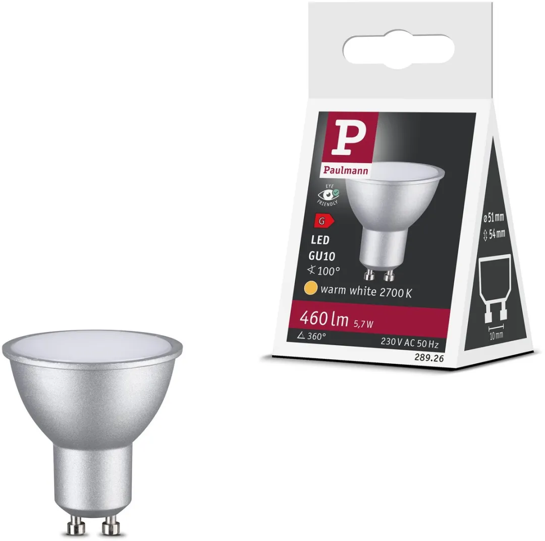 Paulmann LED Reflector GU10 Set 1 Stuks