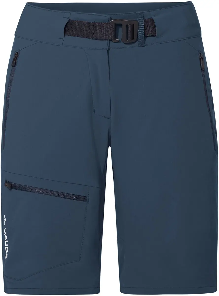 VAUDE Badile Shorts II, Outdoor Broek, Dames Outdoor Sportbroek, Winddicht, Softshell, Regular fit