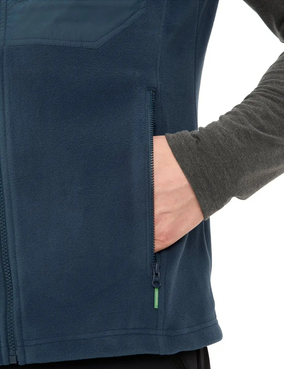 VAUDE Rosemoor Fleece Vest - Dark Sea - XL - afbeelding 3 van 6