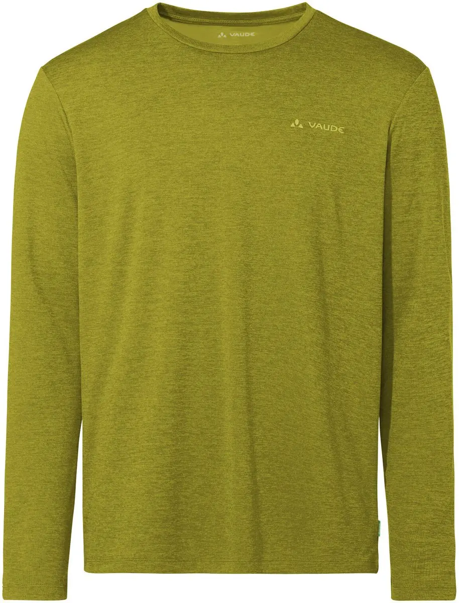 VAUDE Essential LS T-shirt, functioneel shirt, heren outdoor sport t-shirt. Regular fit