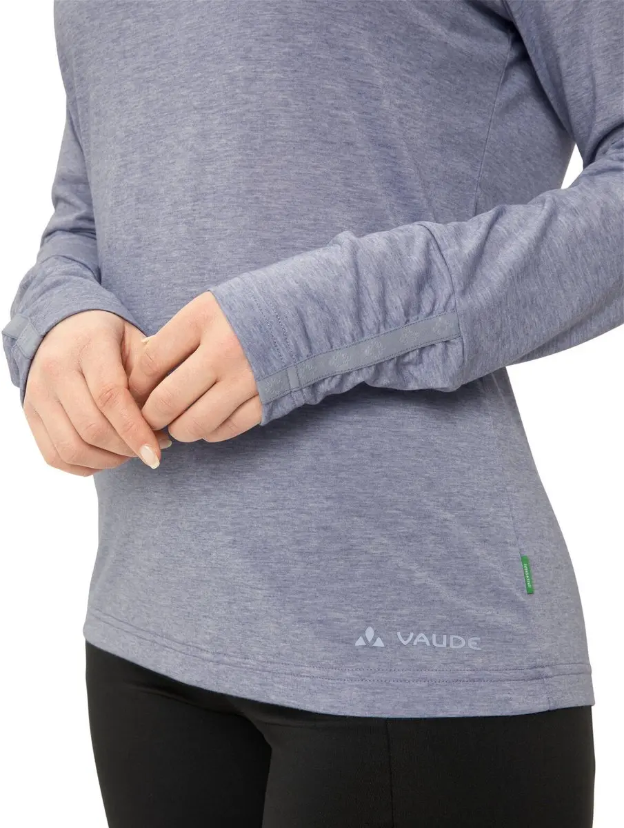VAUDE Skomer III Dames Shirt Lange Mouwen - Dark Iris - 42 - afbeelding 4 van 6