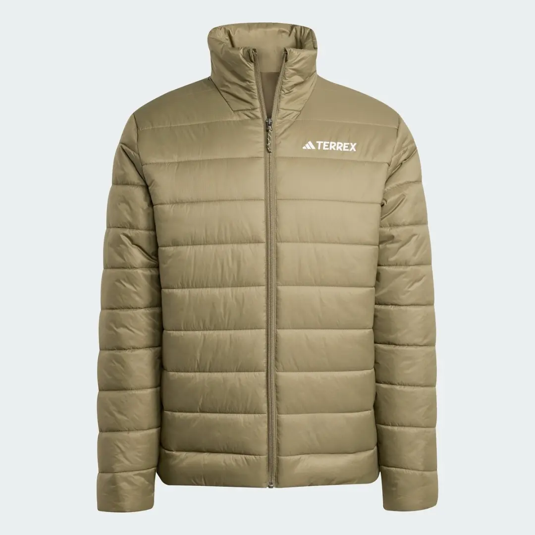 adidas TERREX Multi Essentials Donsjack - Heren - Groen - L - afbeelding 4 van 6