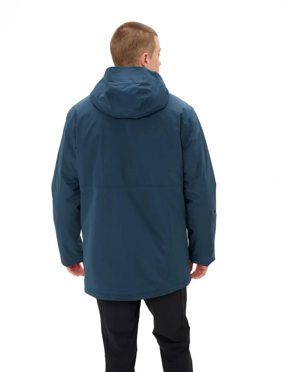VAUDE Rosemoor Gewatteerde Parka Heren - Dark Sea - 2XL - afbeelding 6 van 6