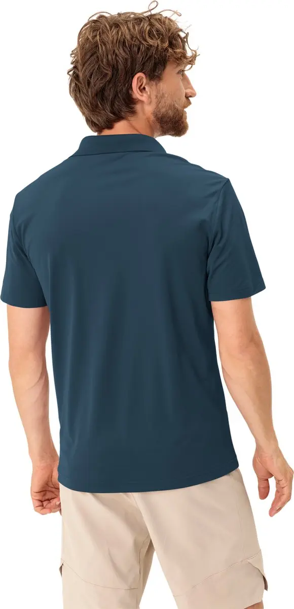 VAUDE Essential Polo Heren - Blauw - L - afbeelding 6 van 6
