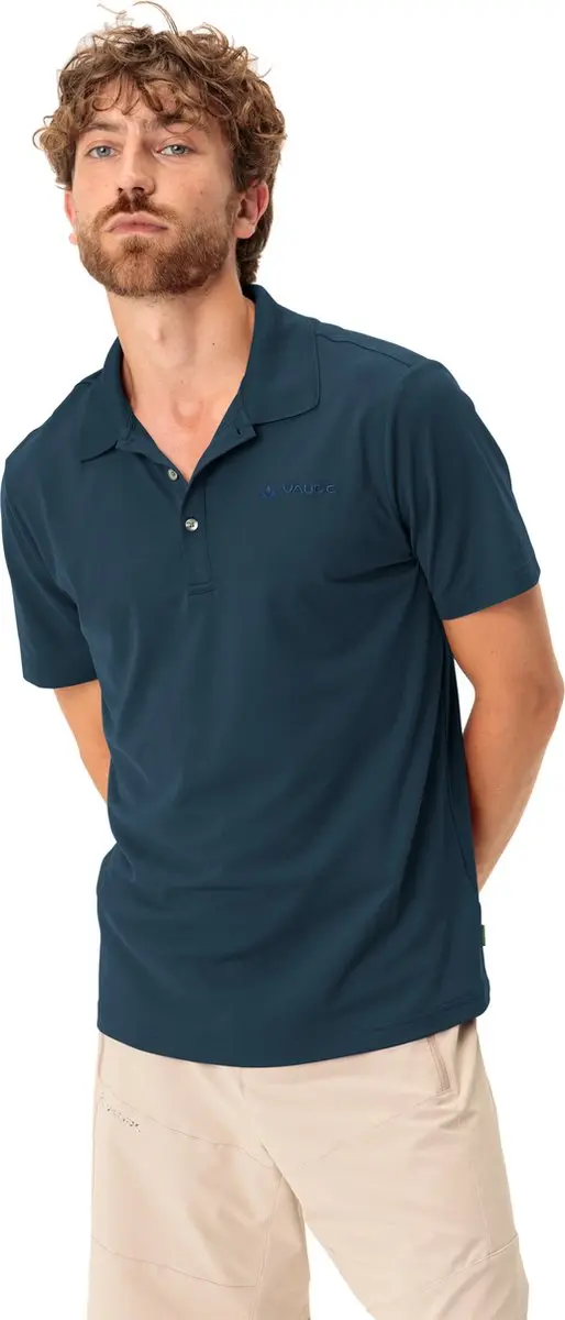 VAUDE Essential Polo Heren - Blauw - L - afbeelding 5 van 6