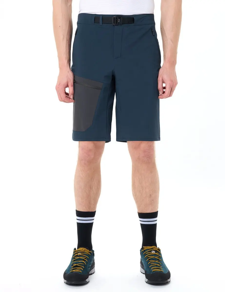 VAUDE Badile Shorts II Heren Softshell Broek - Dark Sea - afbeelding 5 van 6