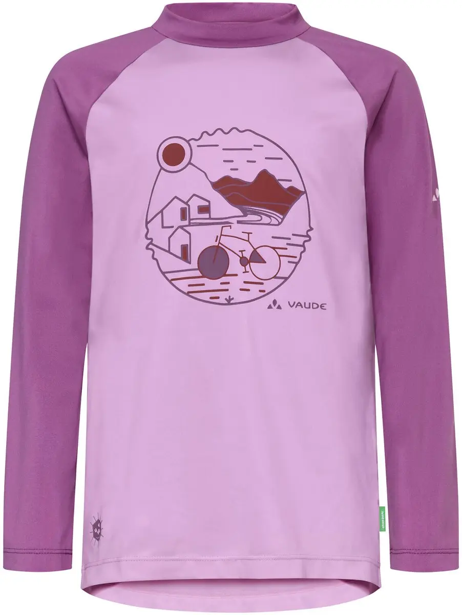 VAUDE Solaro LS T-Shirt III, Functioneel Shirt, Outdoor Sport T-shirt voor kinde