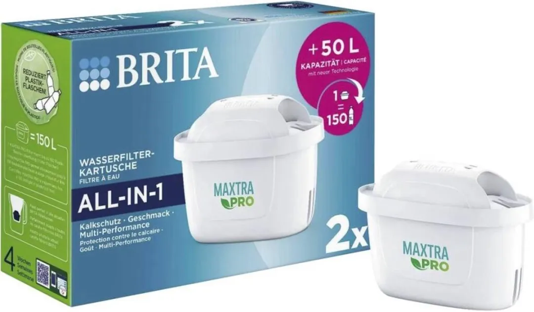 BRITA Maxtra Pro Pure 2er Waterfilter 50L
