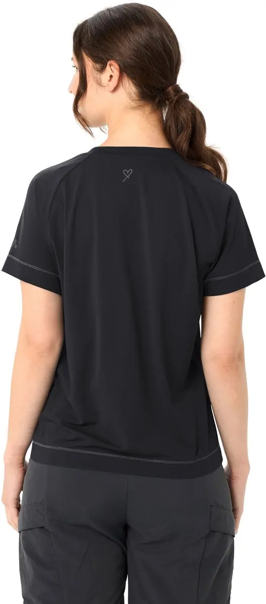 VAUDE Neyland II Dames T-Shirt - Phantom Black - afbeelding 6 van 6