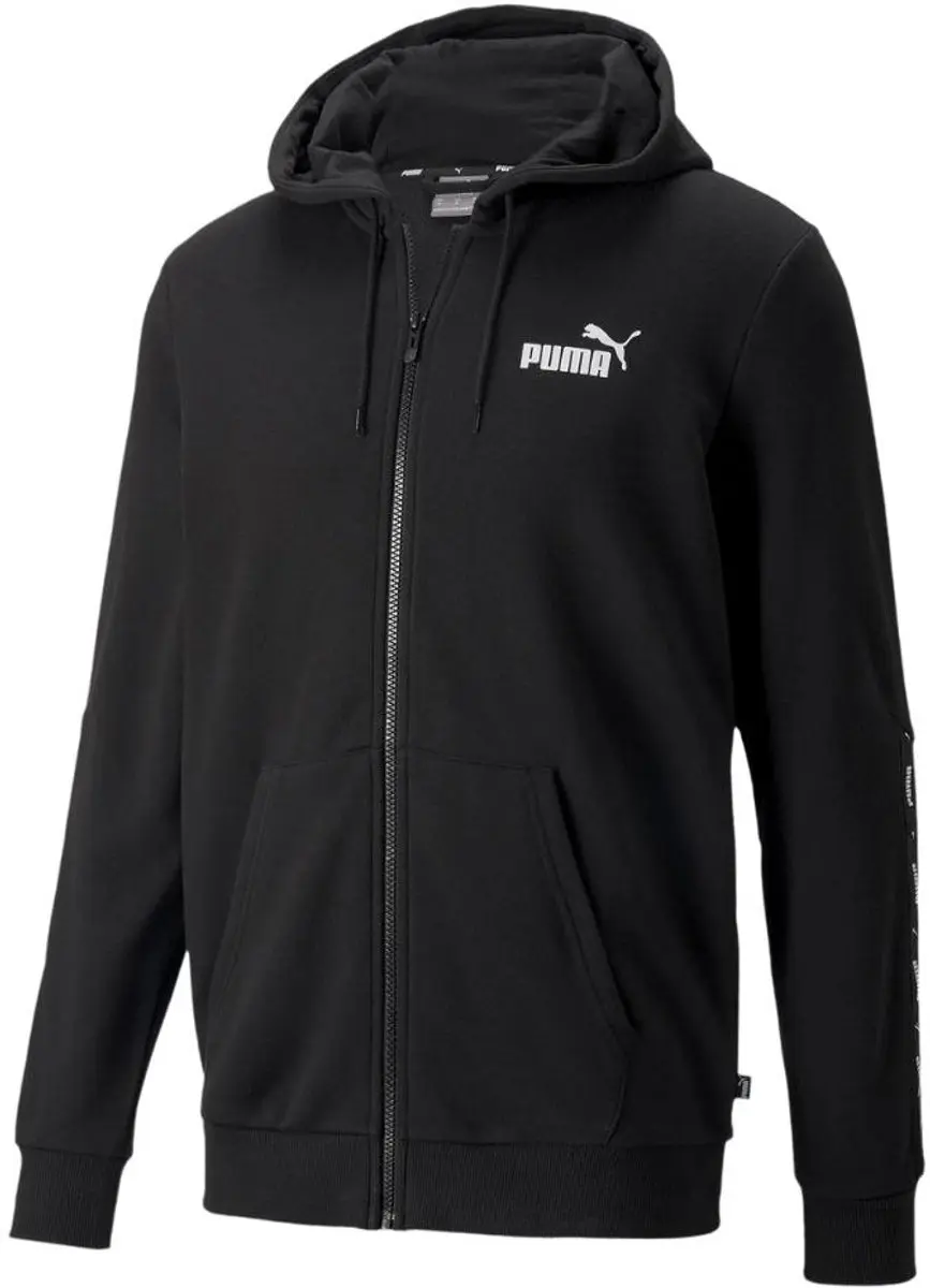 PUMA ESS+ Tape Full-Zip Hoodie Heren