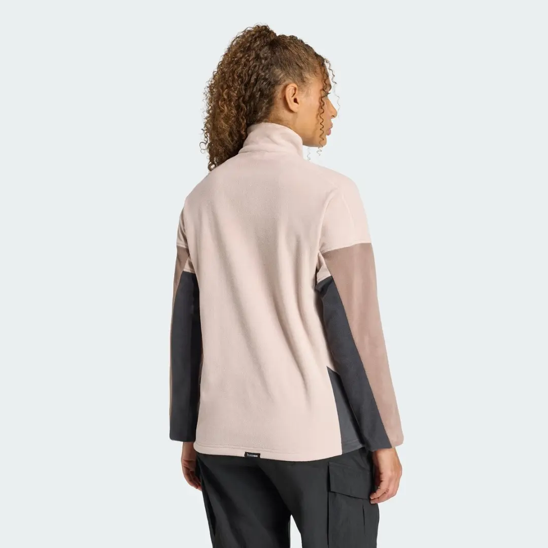 adidas Terrex Multi Climawarm Damesfleece - Bruin - afbeelding 5 van 6