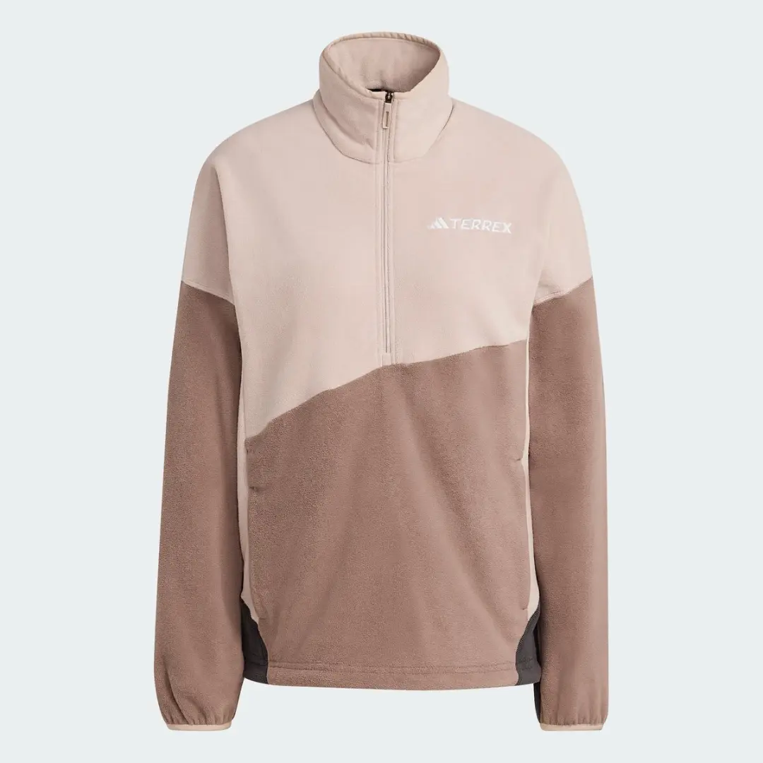 adidas Terrex Multi Climawarm Damesfleece - Bruin - afbeelding 3 van 6