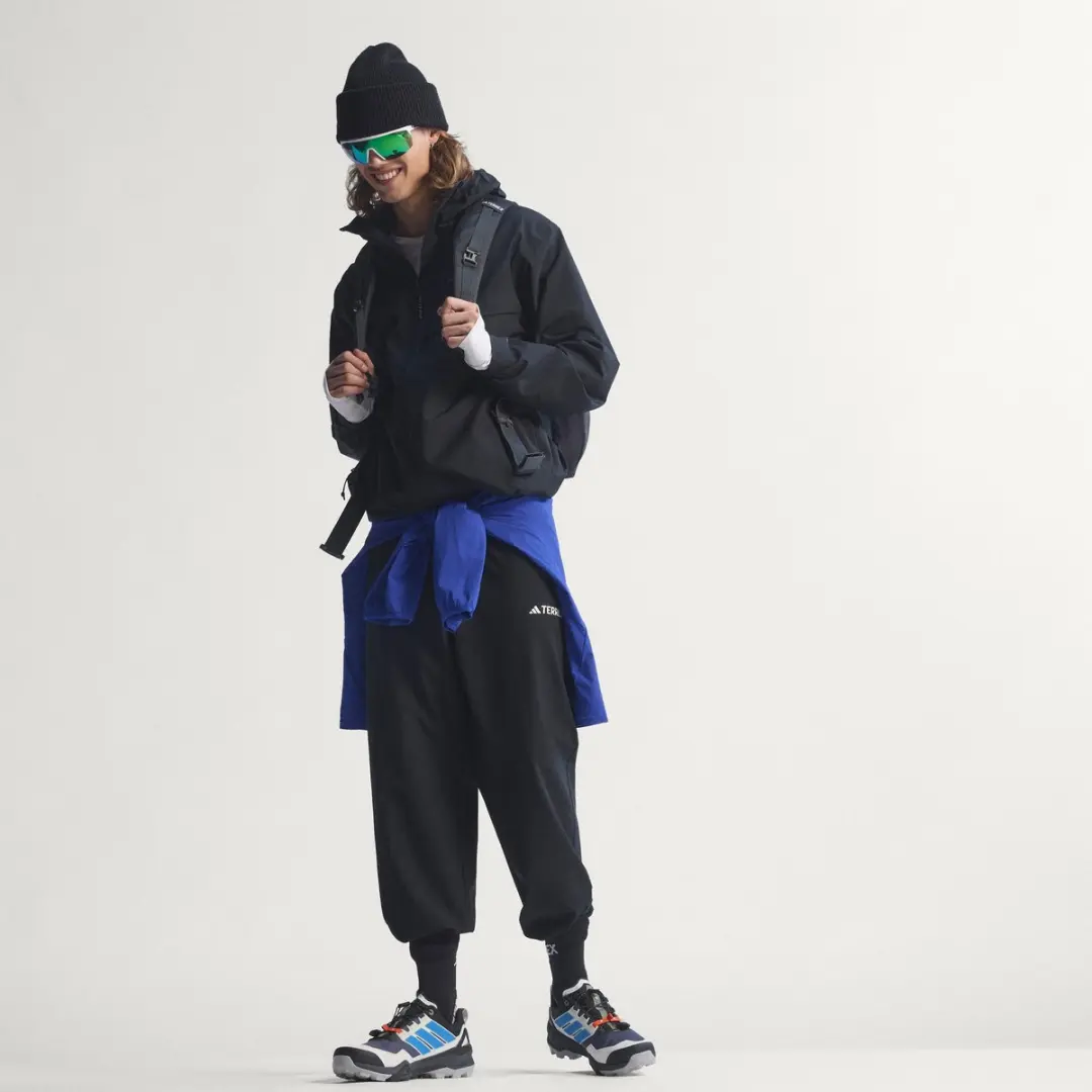 Adidas Terrex Multi 2-Layer Climaproof Regenjack - Zwart - afbeelding 5 van 6