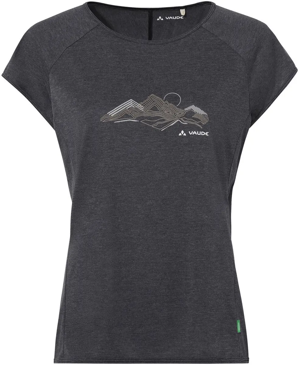 Vaude Tekoa Ii T-shirt Met Korte Mouwen Grijs 38 Vrouw