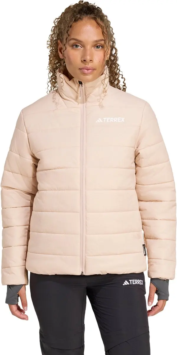 adidas TERREX Terrex Multi Essentials Geïsoleerd Jack - Dames - Bruin