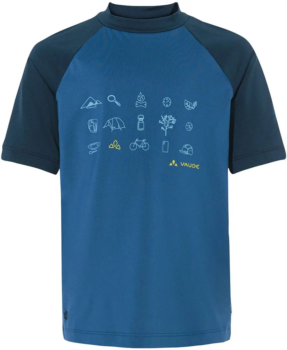 Vaude Solaro Iii T-shirt Met Korte Mouwen Blauw 104 cm Jongens - afbeelding 4 van 4