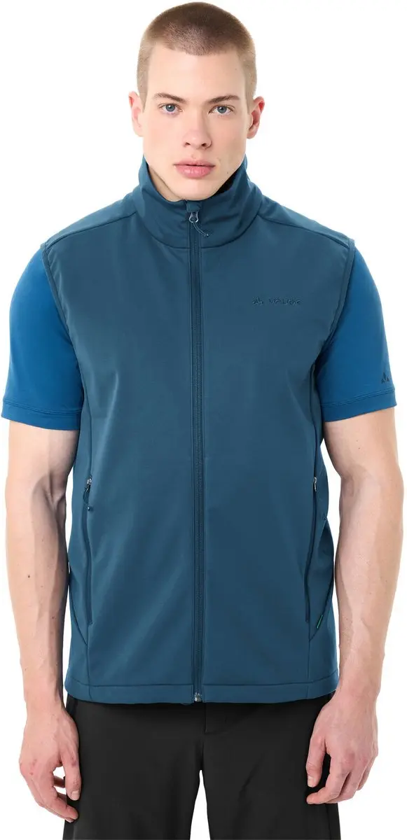 VAUDE Everhike Softshell Vest Heren - Baltic Sea - XL - afbeelding 5 van 6