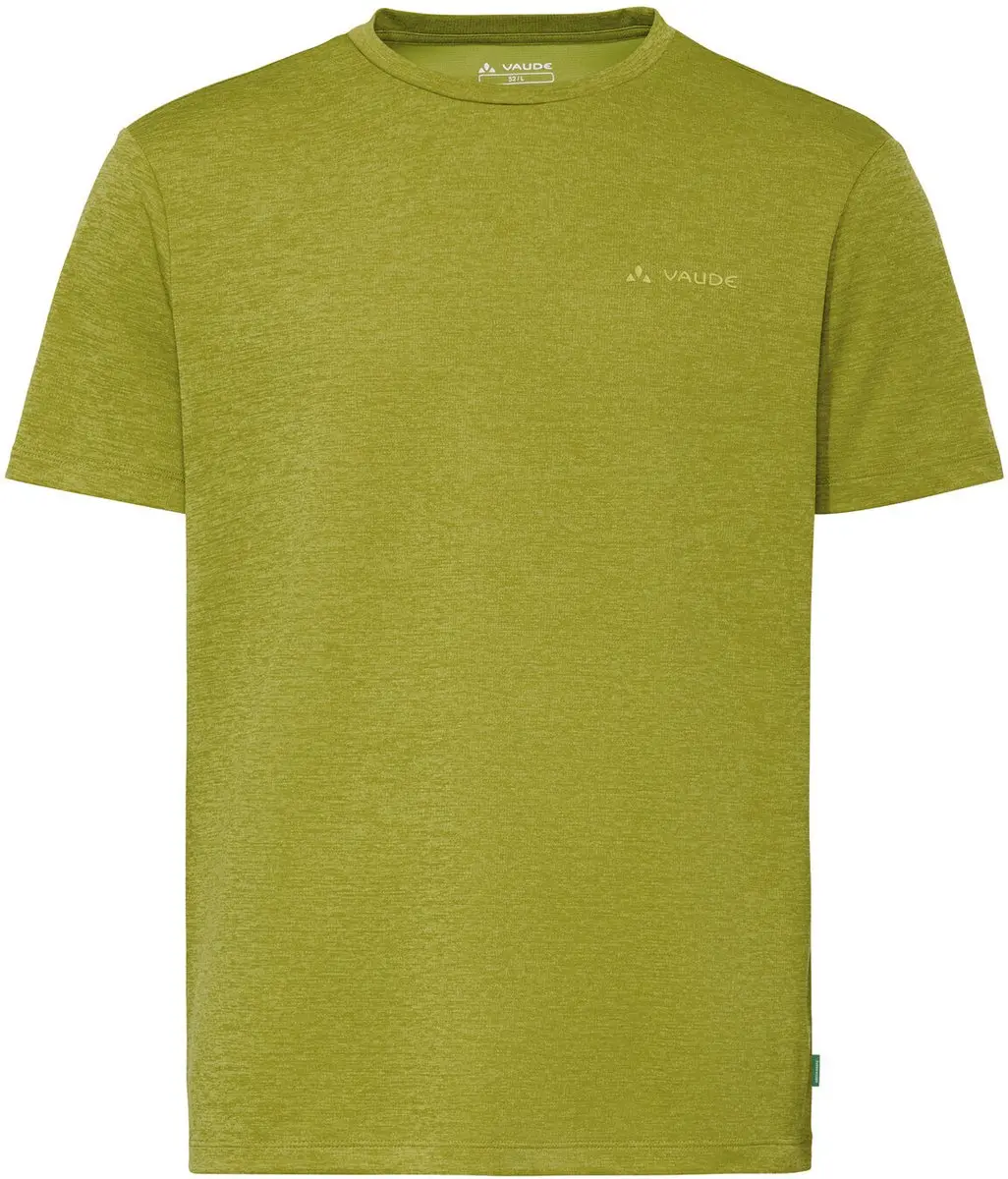 Vaude Essential T-shirt Met Korte Mouwen Groen XL Man