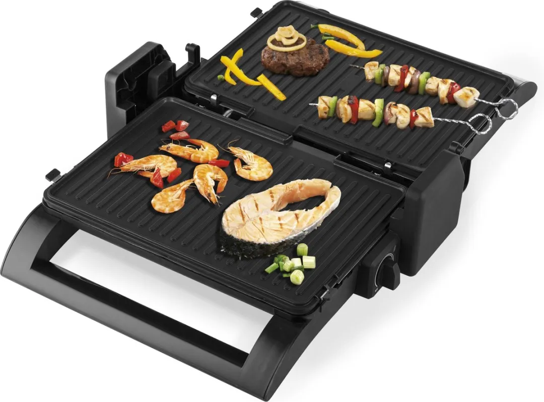 Princess Multi Grill 2-in-1 112530 Grillapparaat - 1500W - 4 Verwisselbare Platen