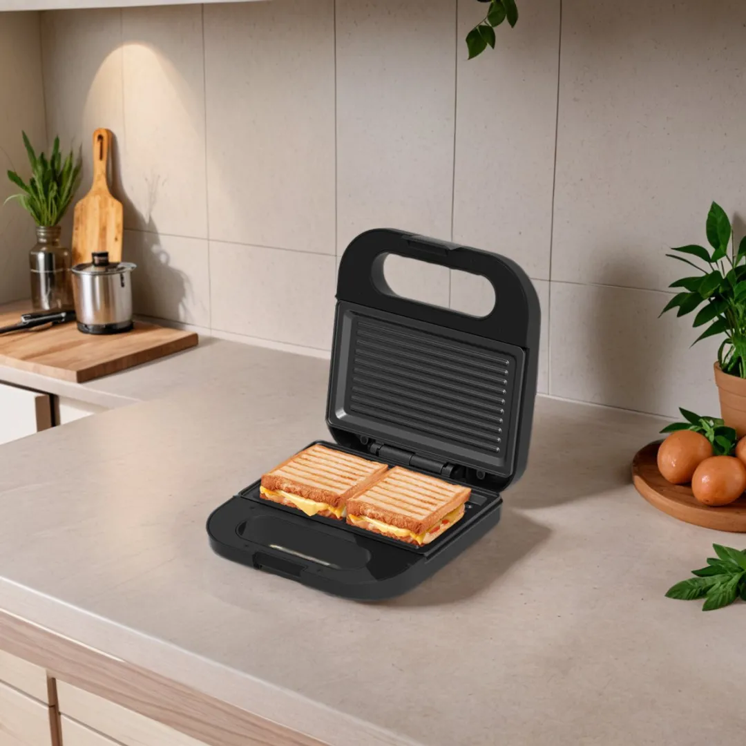 Inventum SG750B Tosti-ijzer - 750W - 2 Sandwiches - Zwart