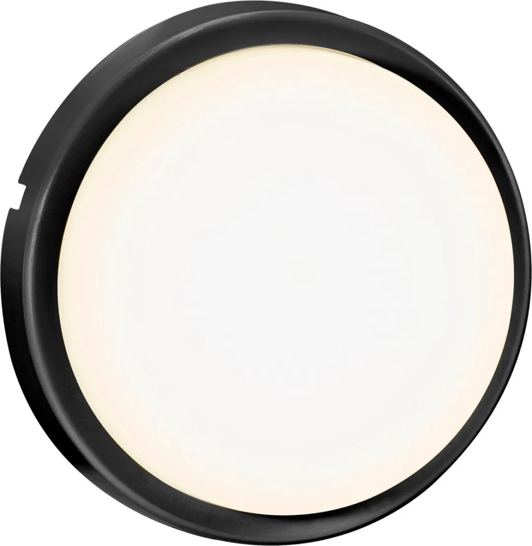 Nordlux Cuba LED Wandlamp 17.5cm - IP54 - Zwart